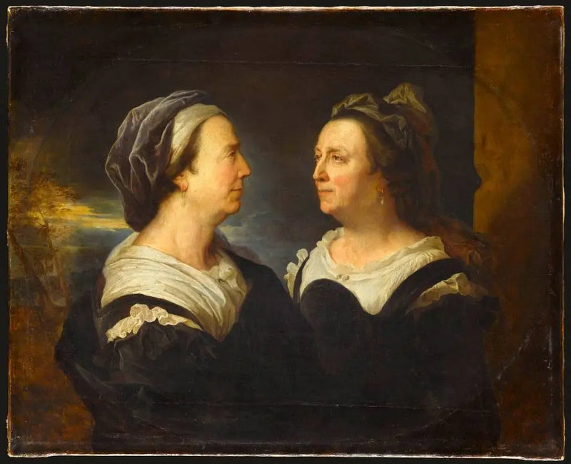 Marie Serre, mãe do artista - Hyacinthe Rigaud