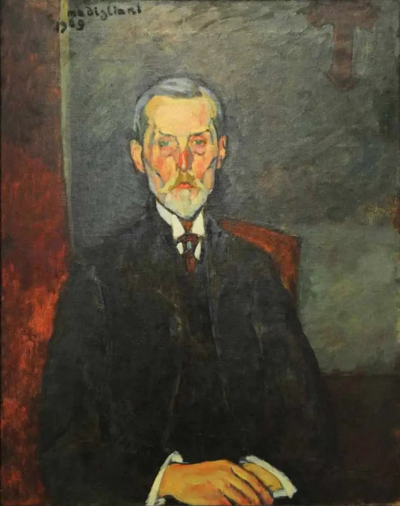 Jean-Baptiste Alexandre no crucifixo - Amedeo Modigliani