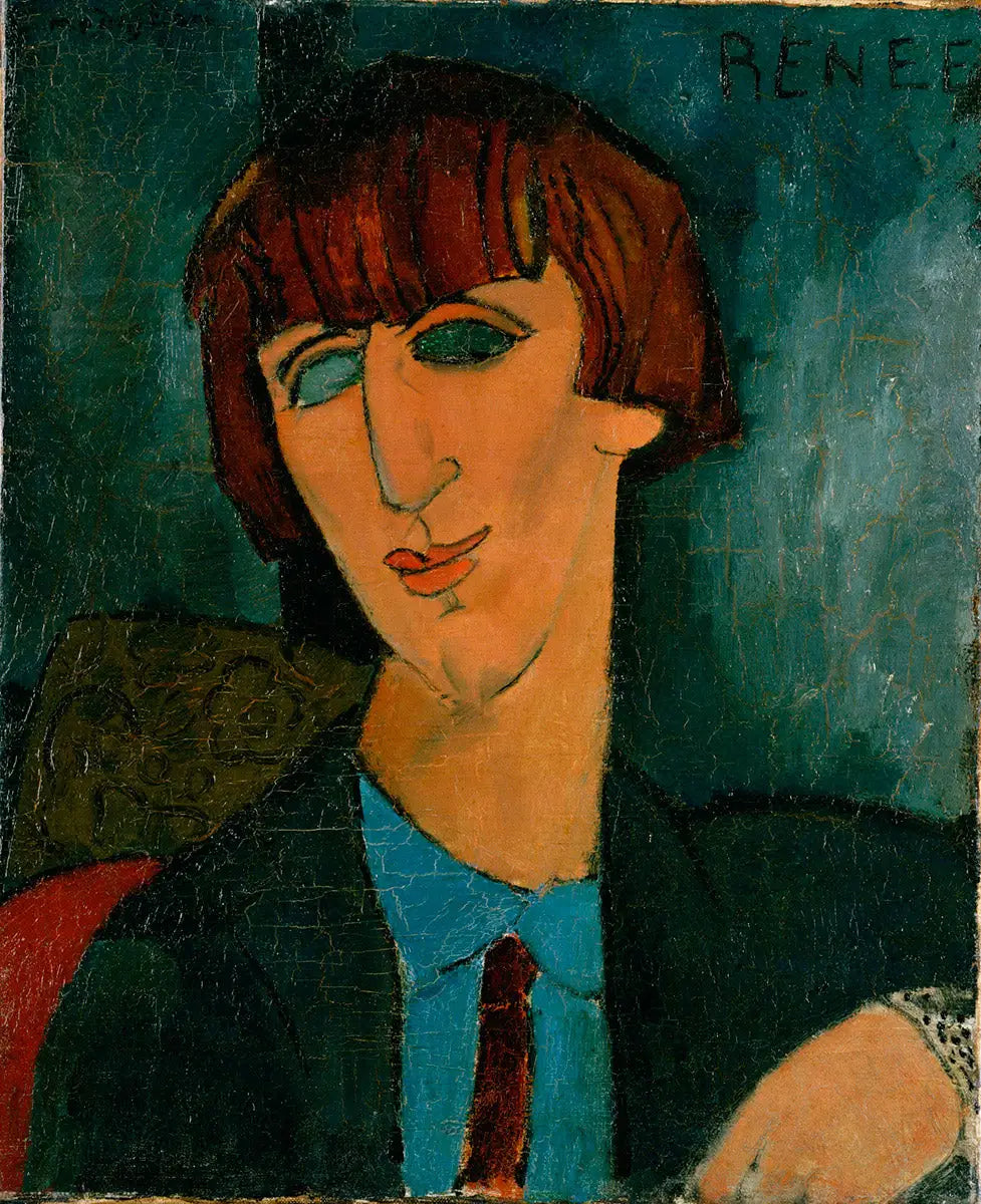 Reproduction du tableau « Renée - Amedeo Modigliani » par Alpha Reproduction en peinture à l’huile