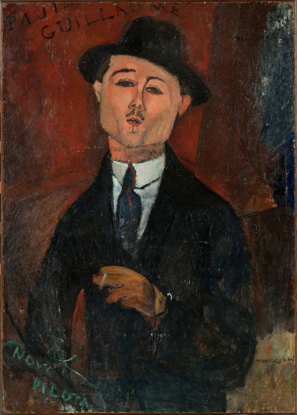 Reproduction du tableau « Paul Guillaume, Novo Pilota - Amedeo Modigliani » par Alpha Reproduction en peinture à l’huile