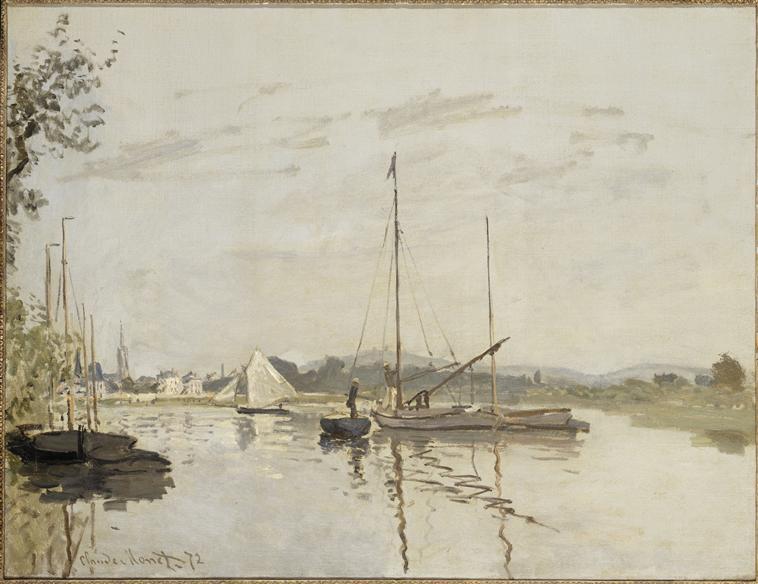 Reproduction du tableau « Le secteur de l'énergie - Claude Monet » par Alpha Reproduction en peinture à l’huile