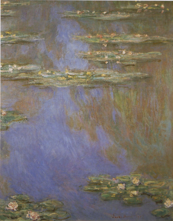 🌿 Ninféias (1907) – Claude Monet