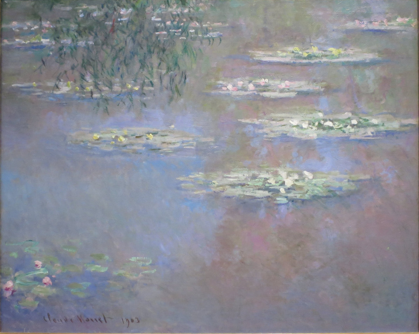 Ninféias pastel – Claude Monet (1903)
