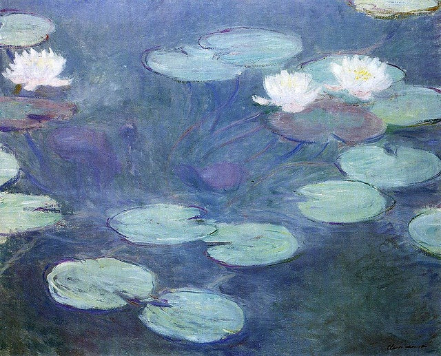 Ninféias claras – Claude Monet (cerca de 1907)
