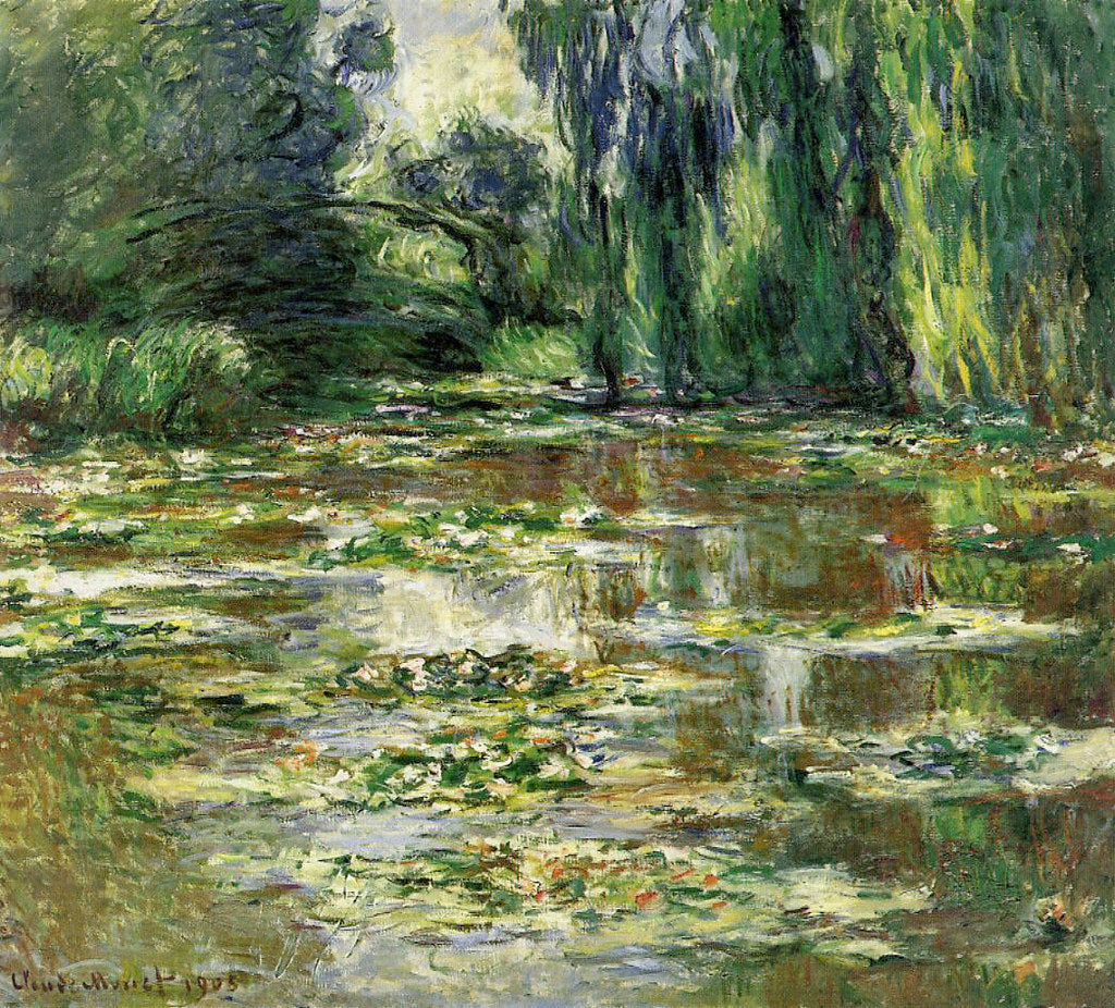 O Lago das Ninféias – Claude Monet (1908)