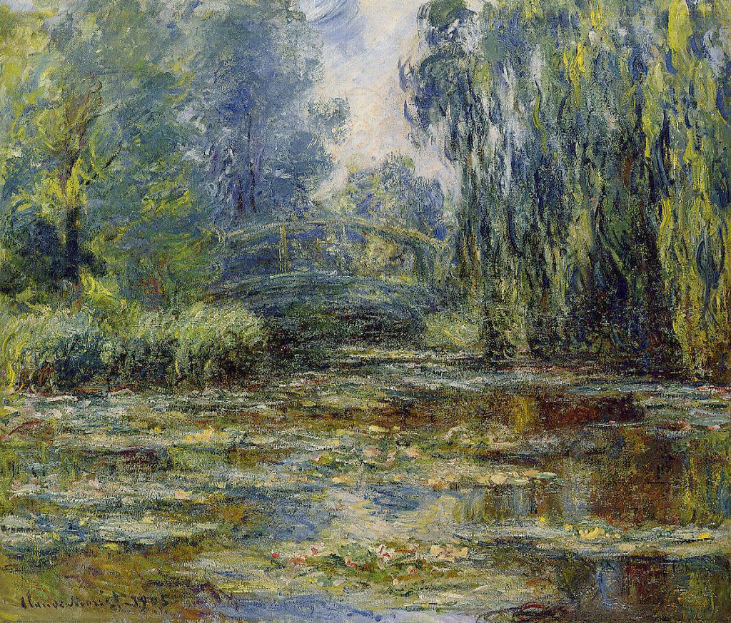 Ninféias com a Ponte Japonesa (1899) – Claude Monet