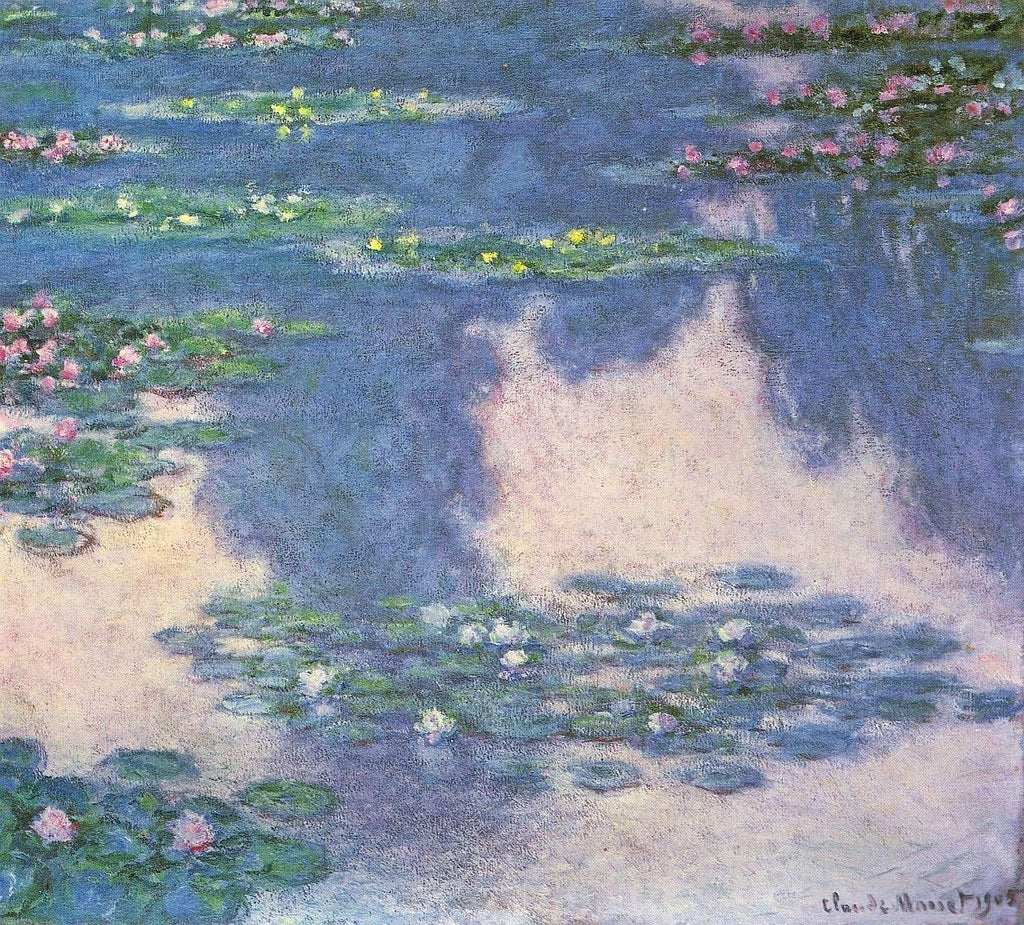 Ninféias, Reflexos do Céu (1906) – Claude Monet