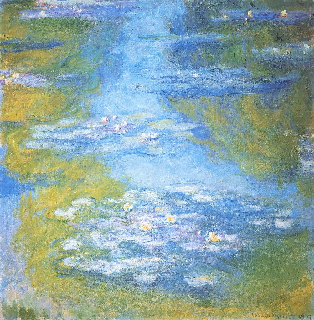 🌿 Ninféias, 1907 – Claude Monet