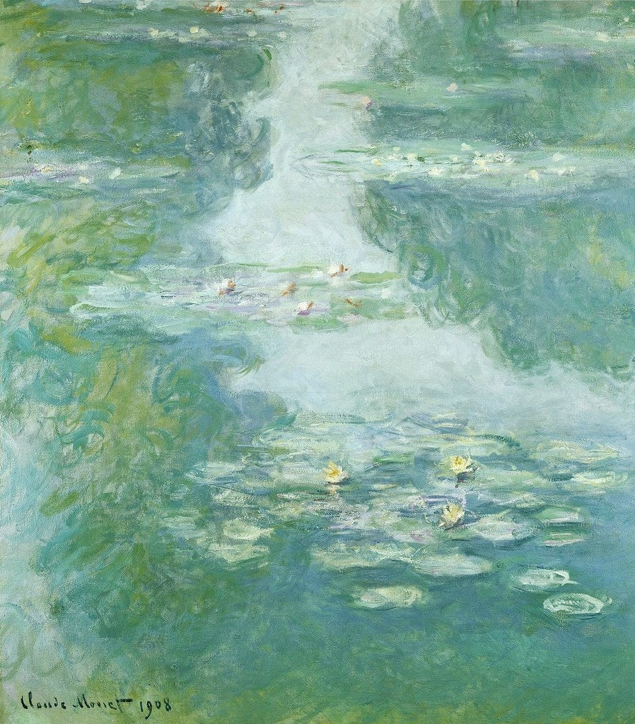 🌿 Ninféias, 1908 – Claude Monet