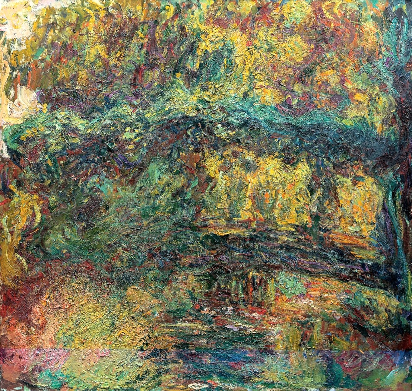 A Ponte Japonesa – Claude Monet (cerca de 1924)