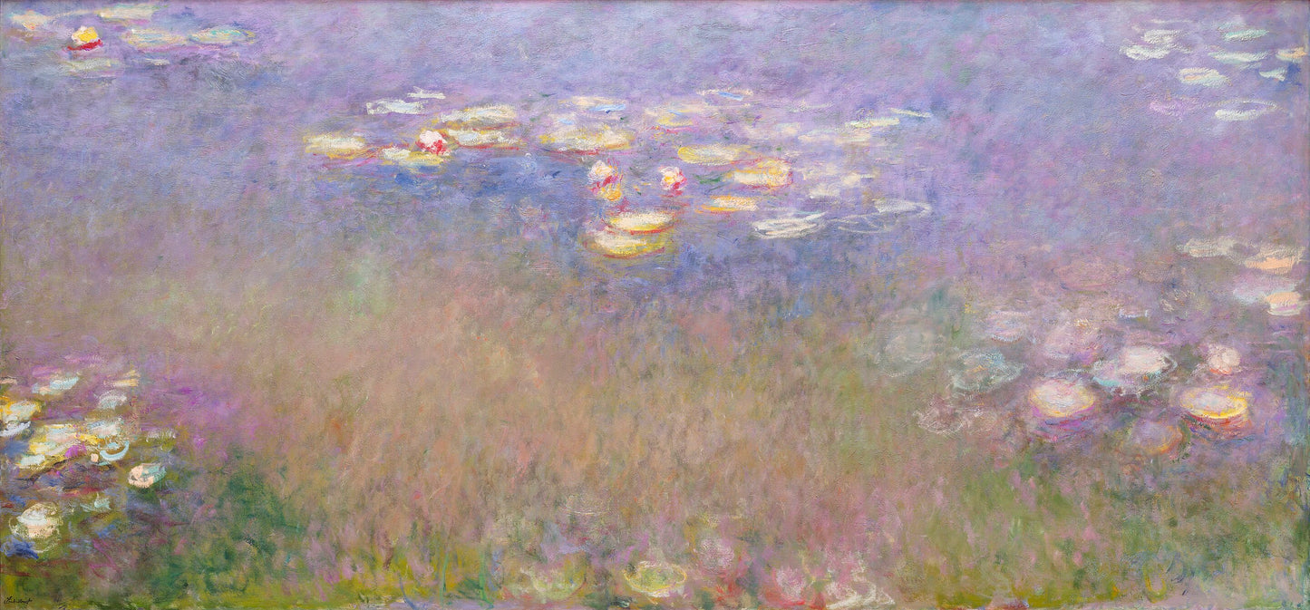 🎨 Ninféias, por volta de 1920 – Claude Monet