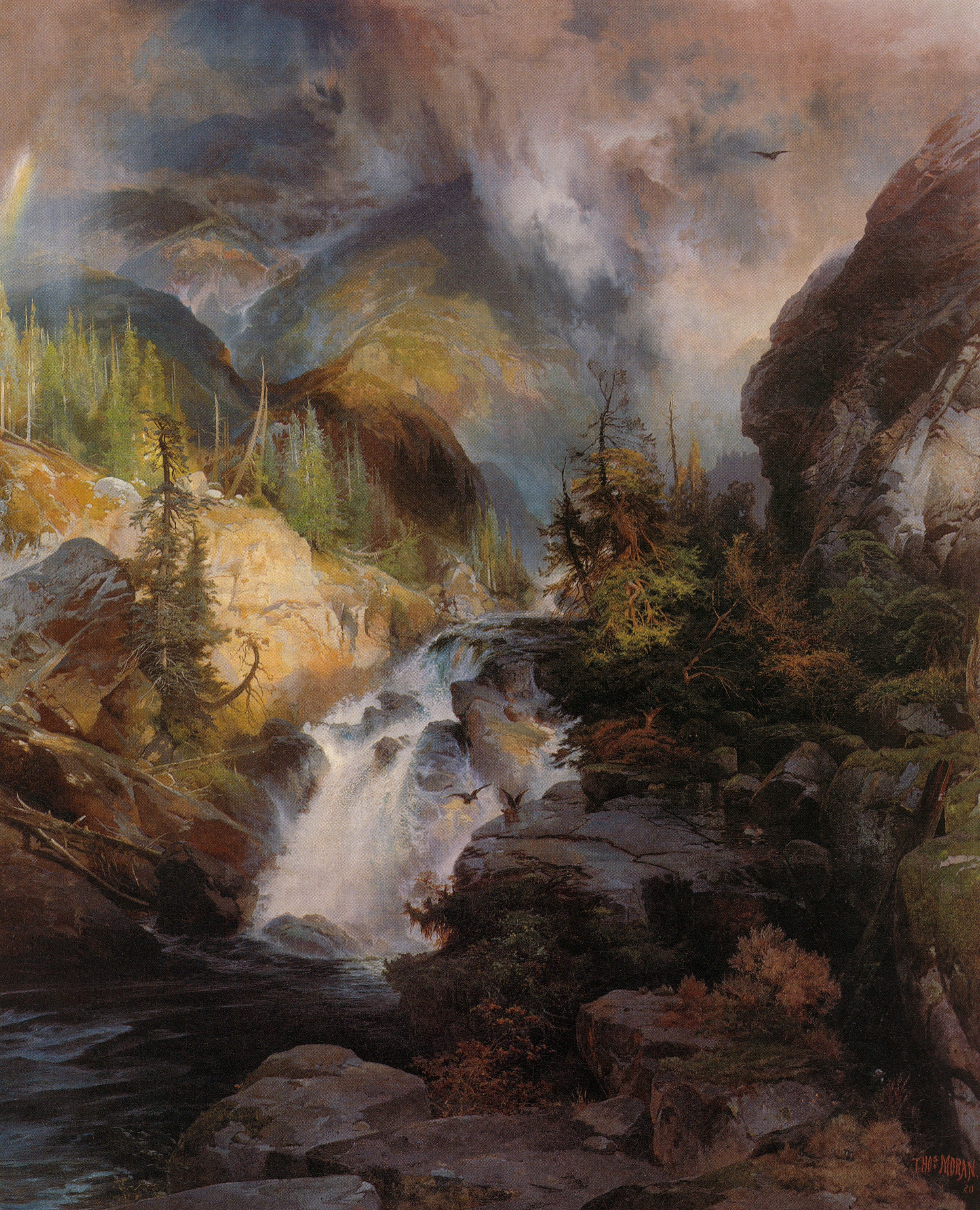 Les enfants de la montagne - Thomas Moran