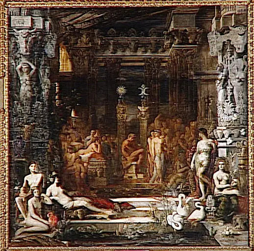 As Filhas de Tespíades - Gustave Moreau