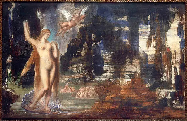 Nascimento de Vênus - Gustave Moreau