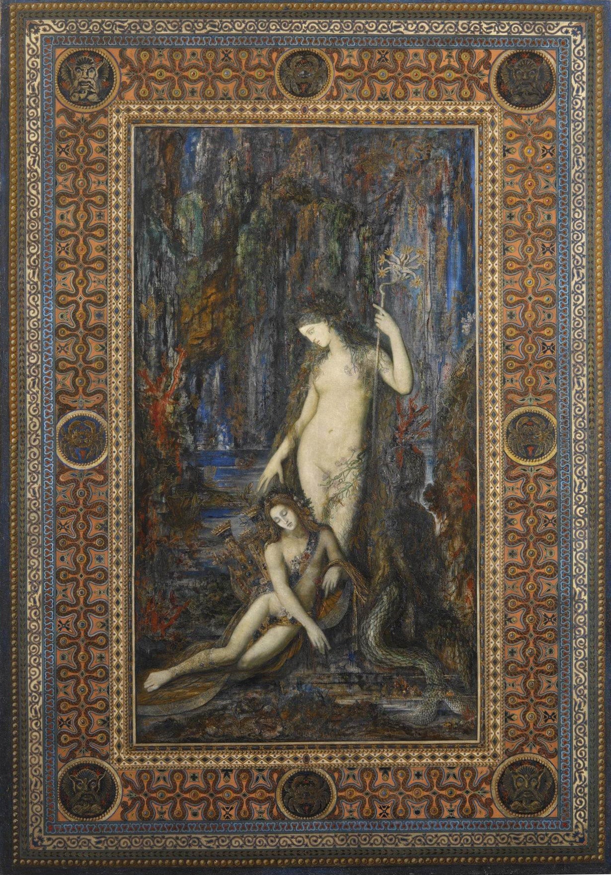Le Poète et la sirène - Gustave Moreau