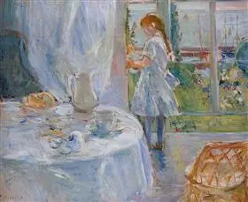 Interior do cottage - Berthe Morisot
