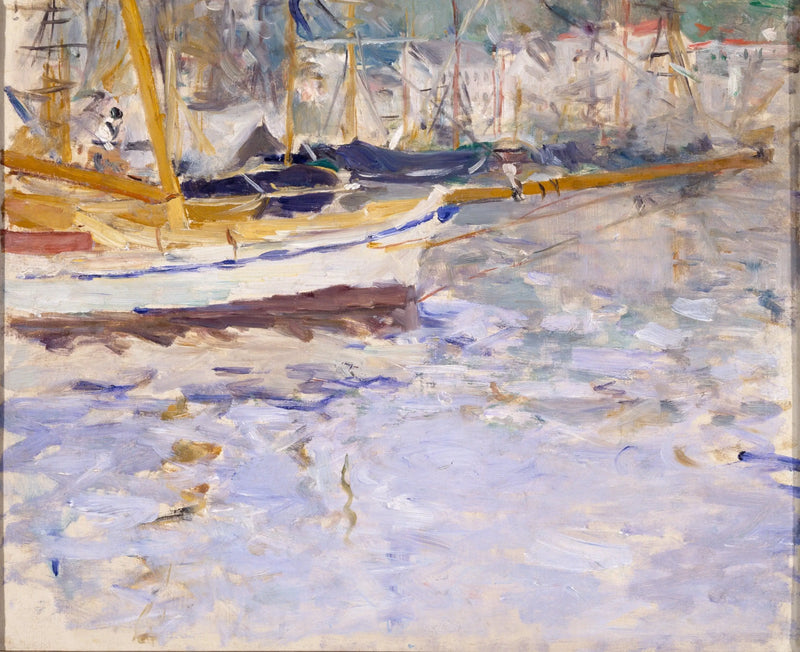 Porto de Nice - Berthe Morisot