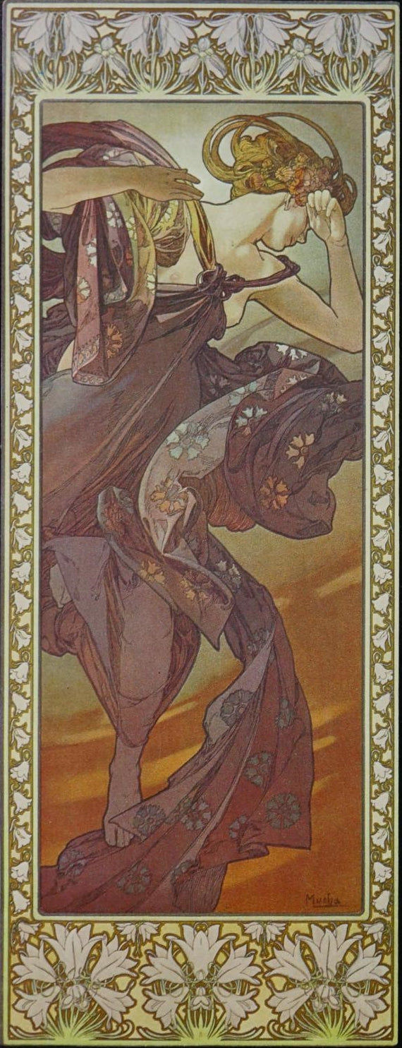 The Moon and the Stars - Alfons Mucha (1902) - Alfons Mucha