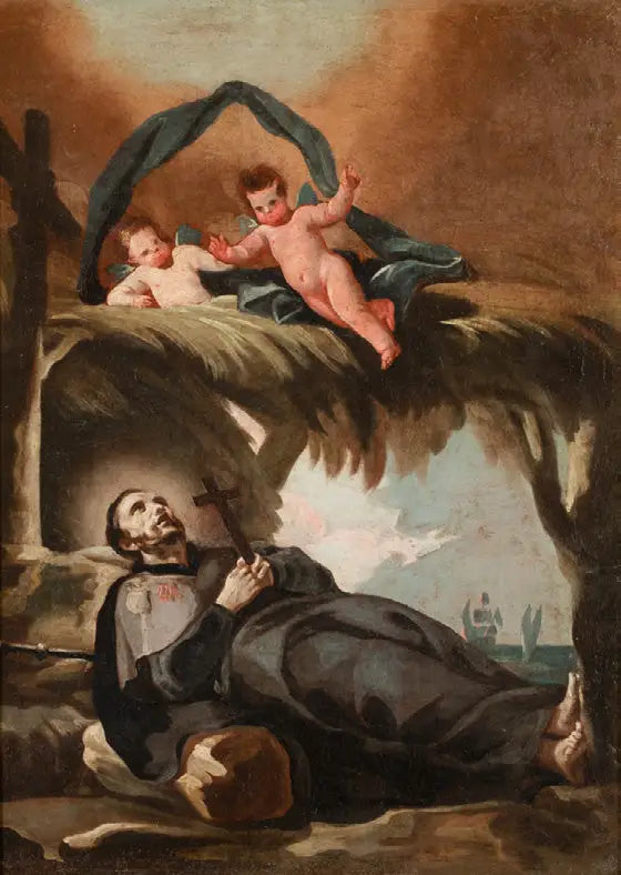 Morte de São Francisco Xavier - Francisco de Goya