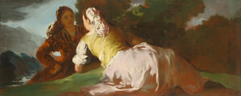 Mulheres conversadoras - Francisco de Goya