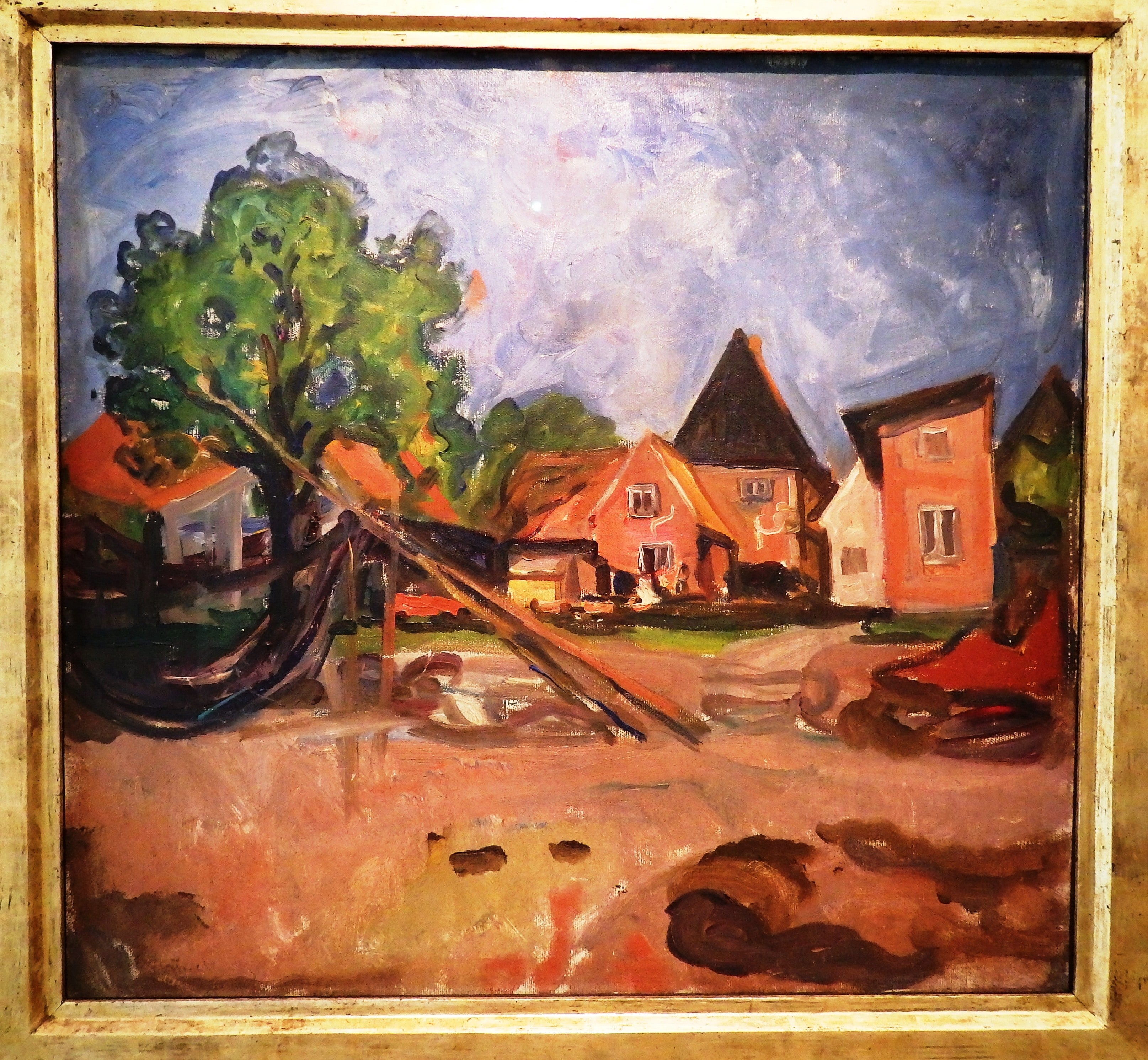 Reproduction du tableau « Travemünde - Edvard Munch » par Alpha Reproduction en peinture à l’huile