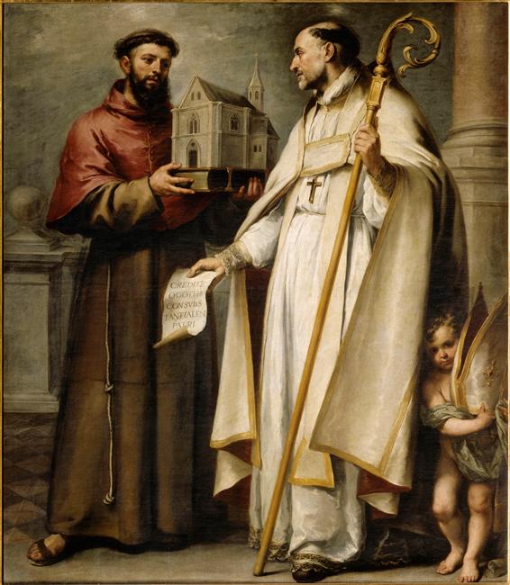 Saint Léandre et saint Bonaventure - Bartolomé Esteban Murillo