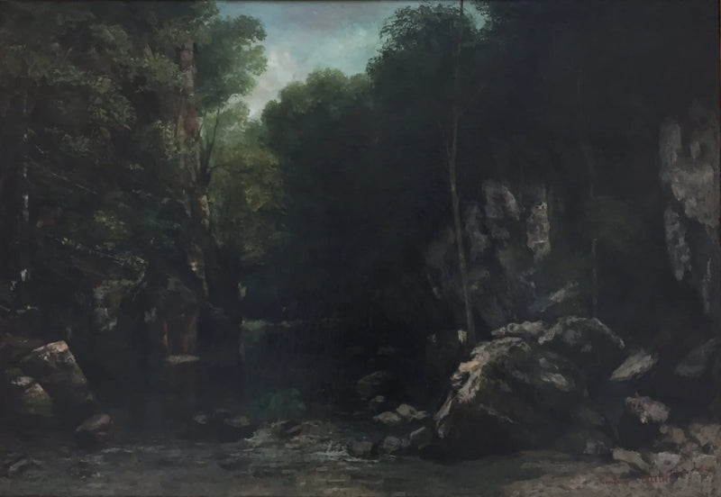 Solidão - Gustave Courbet