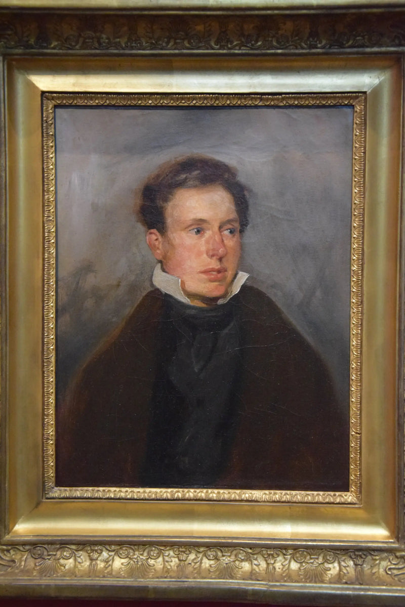 Retrato de Thalès Fielding - Eugène Delacroix