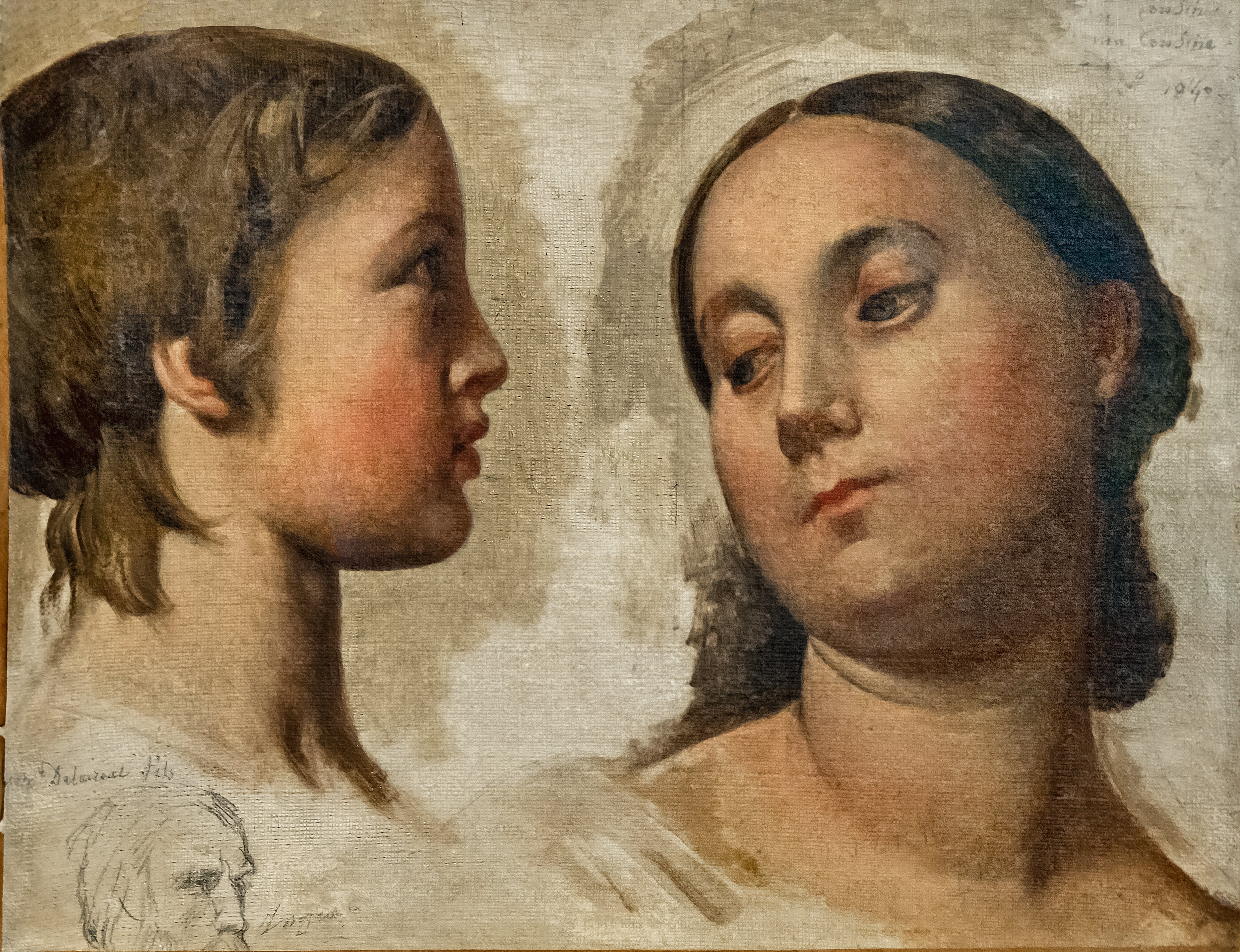 Madame de Lauréal e filhos - Jean-Auguste-Dominique Ingres