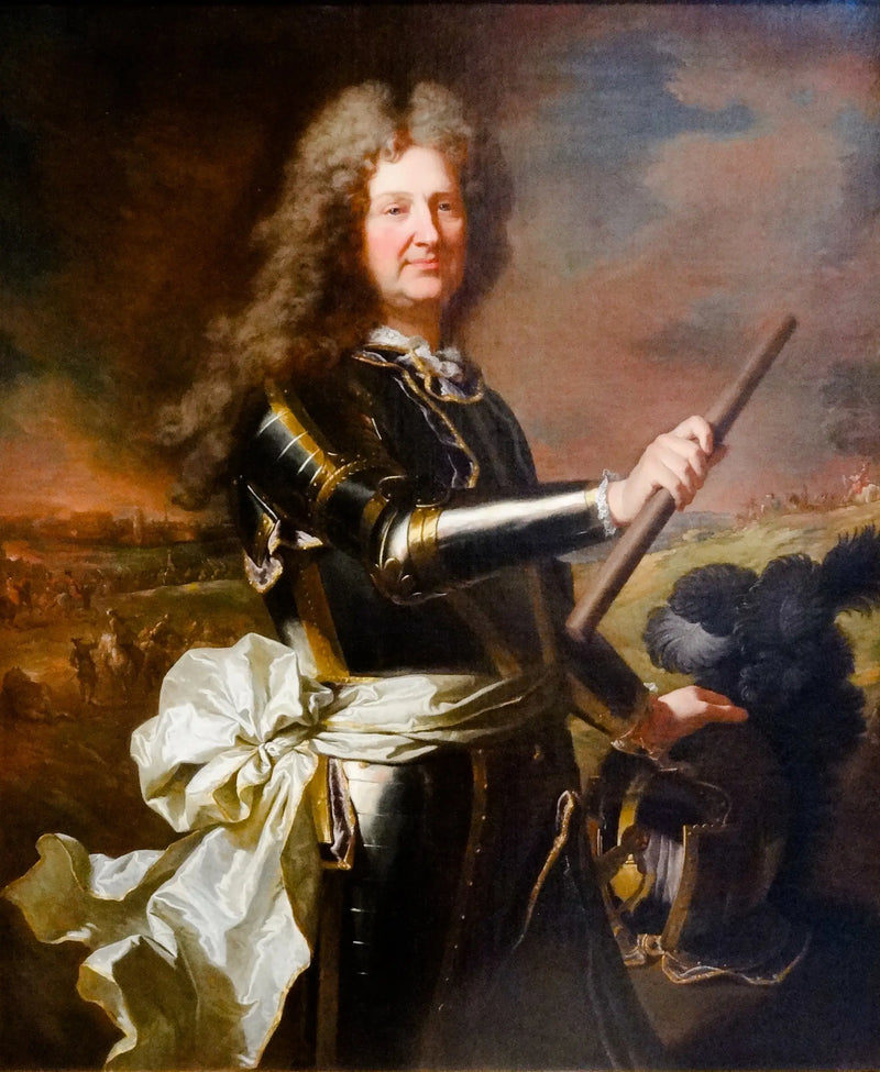Retrato de Robert Jean Antoine de Franquetot, conde de Coigny - Hyacinthe Rigaud
