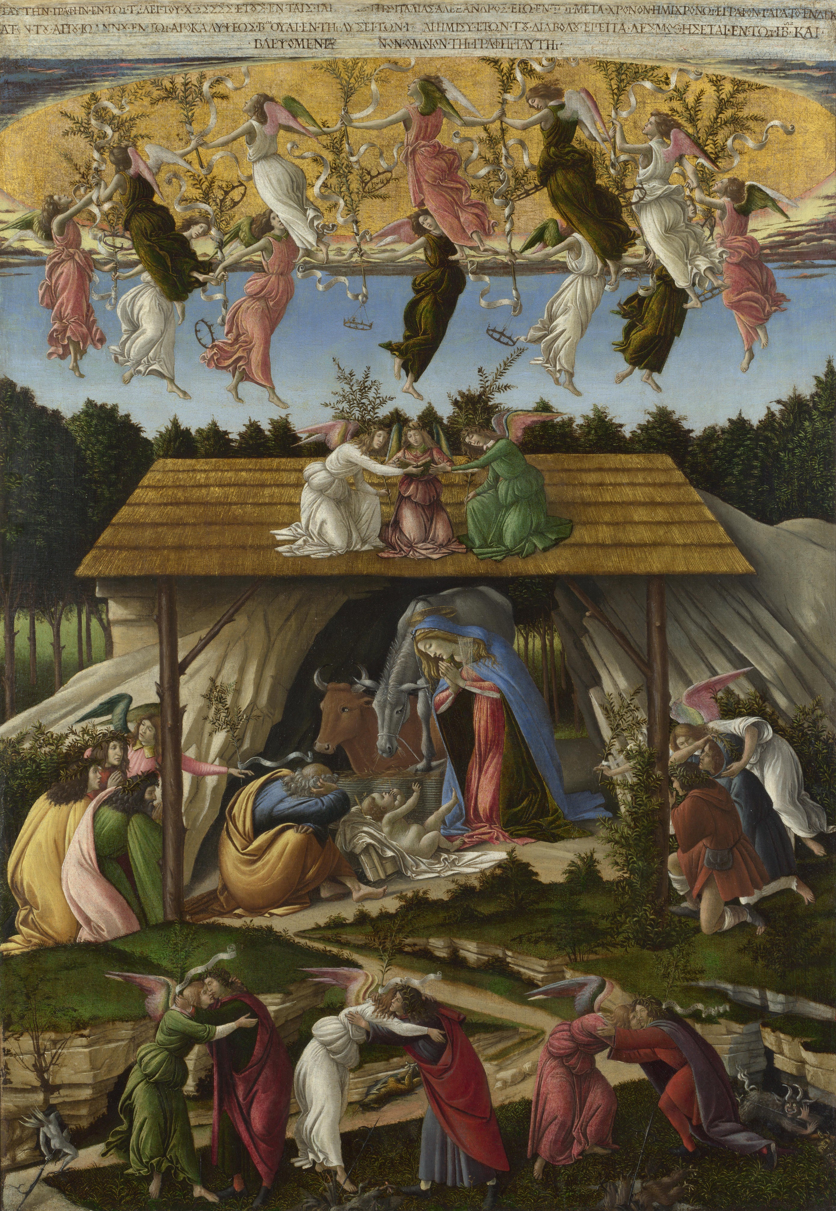 A Natividade Mística - Sandro Botticelli