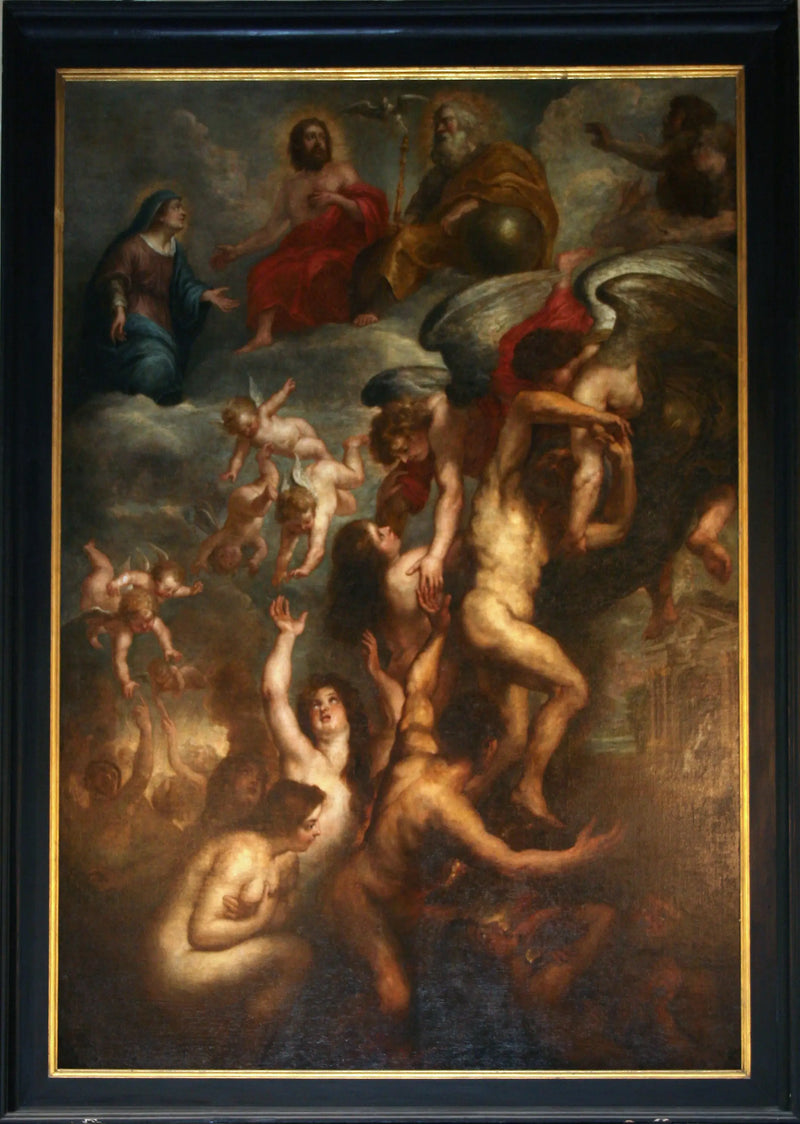 A libertação das almas do purgatório - Peter Paul Rubens