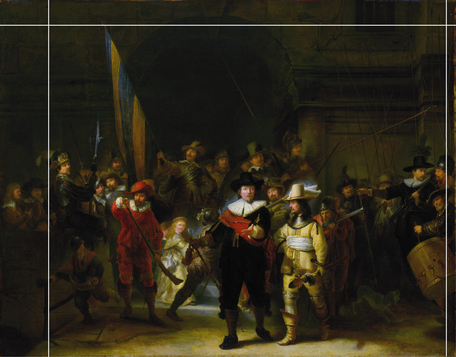 A Ronda da Noite - Rembrandt