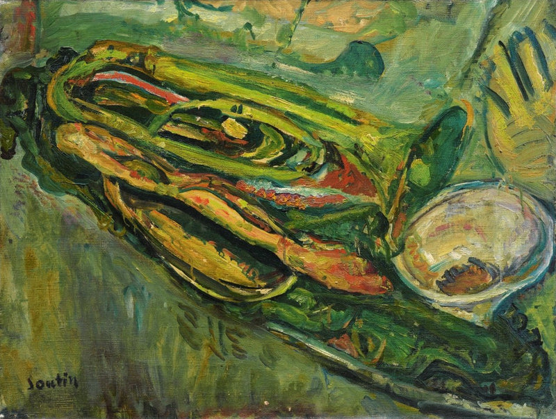 Nature Morte Verte by Chaïm Soutine - Chaim Soutine