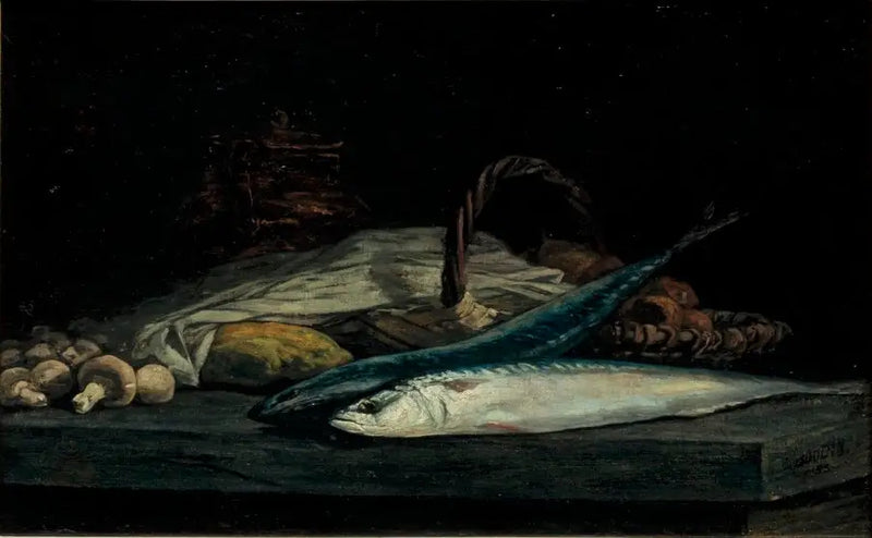 Natureza morta - Eugène Boudin