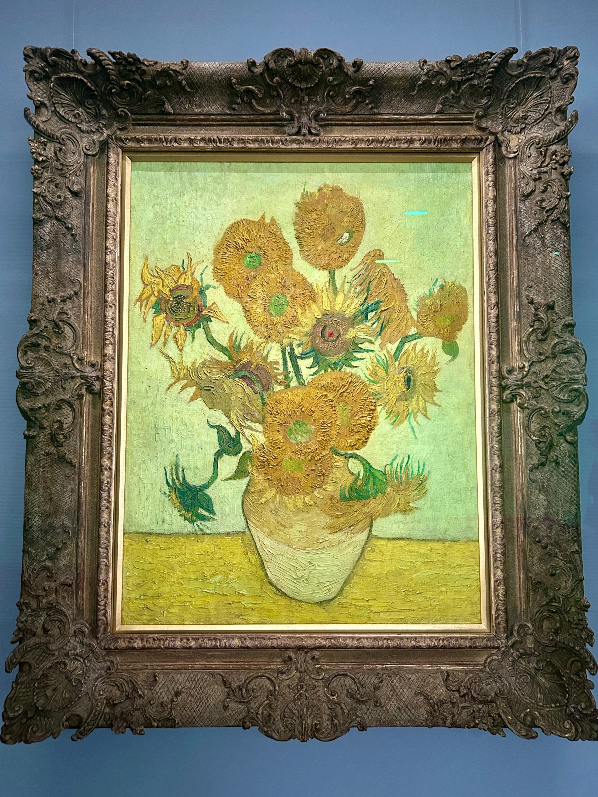 Natureza morta: Vaso com quinze girassóis - Vincent van Gogh