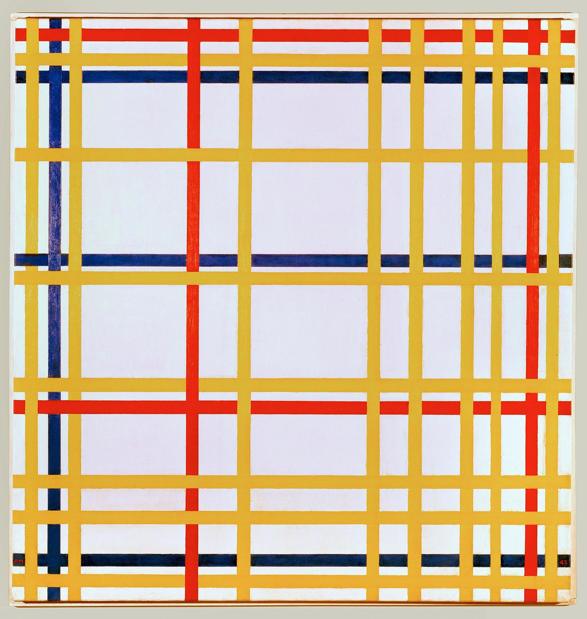 Nova Iorque - Piet Mondrian