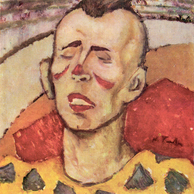 Le Clown, Nicolae Tonitza, 1925, peinture à l’huile