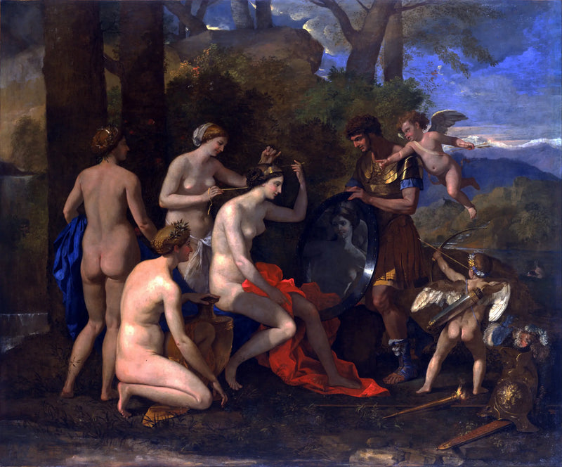 Vênus e Marte - Nicolas Poussin