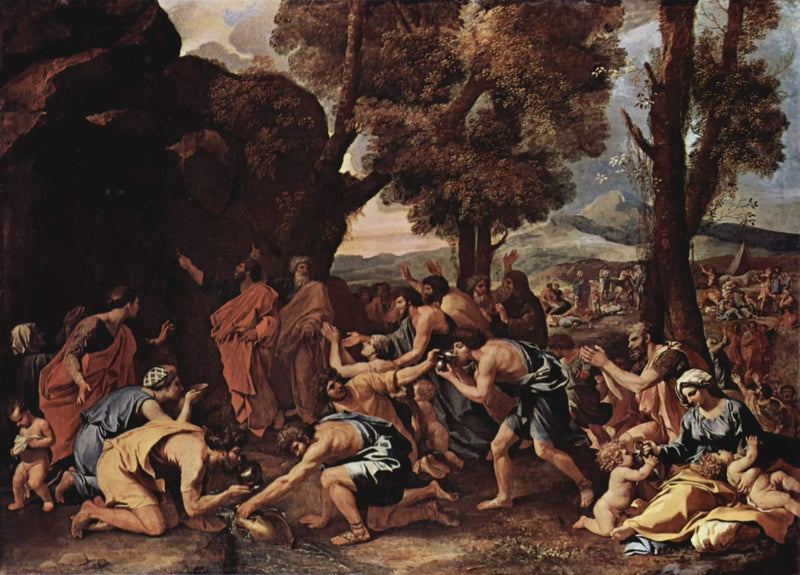 O Golpe na Rocha - Nicolas Poussin