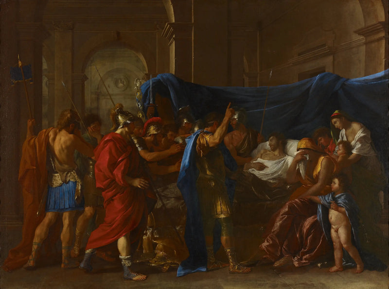A Morte de Germanicus - Nicolas Poussin