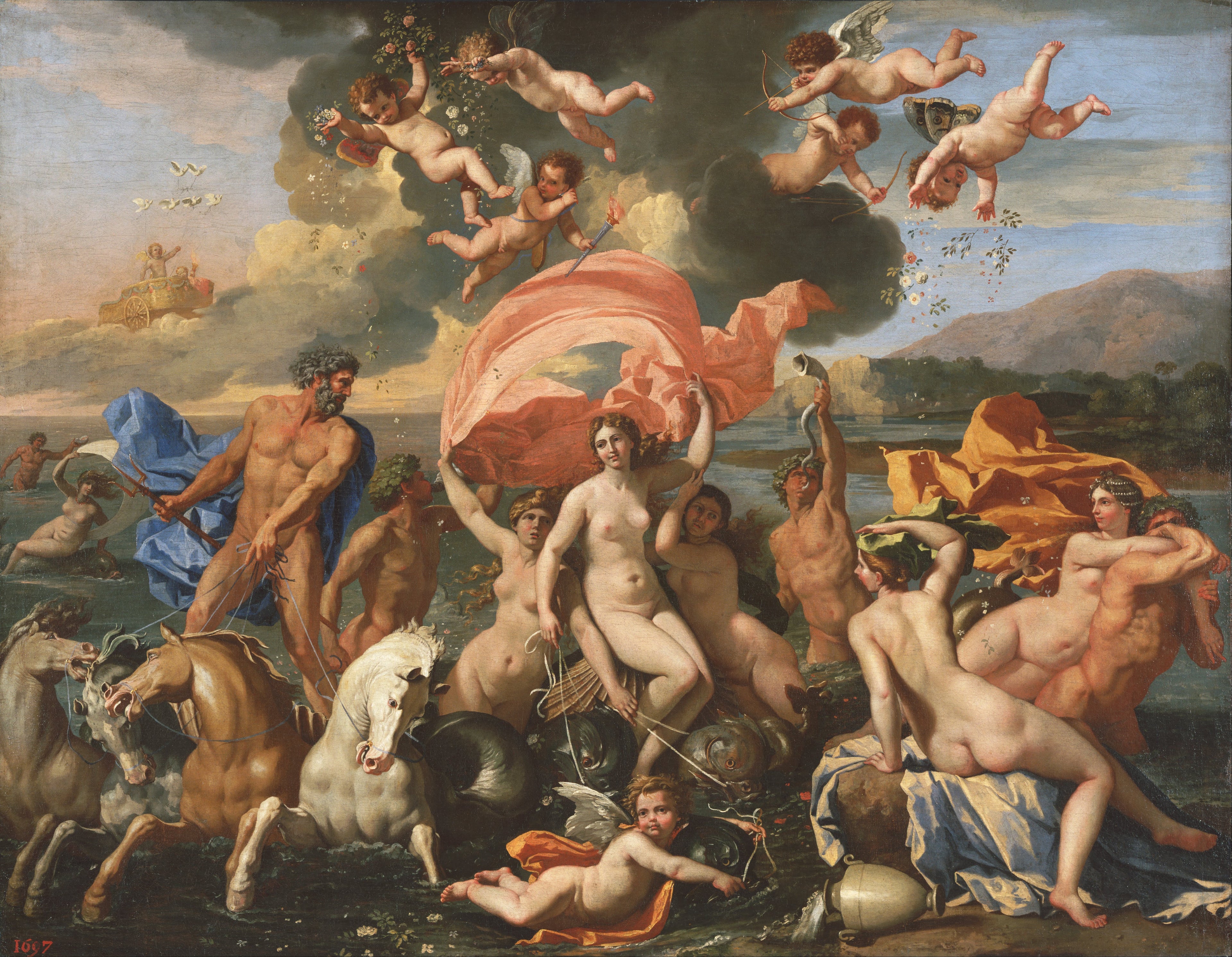 Le Triomphe de Neptune - Nicolas Poussin