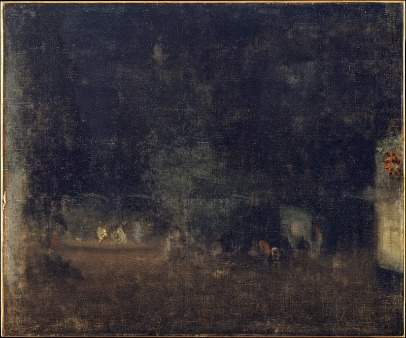 Noturno em verde e ouro - James Abbott McNeill Whistler