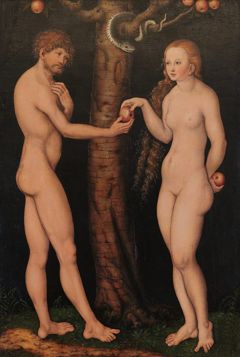 Adão e Eva - Lucas Cranach, o Velho
