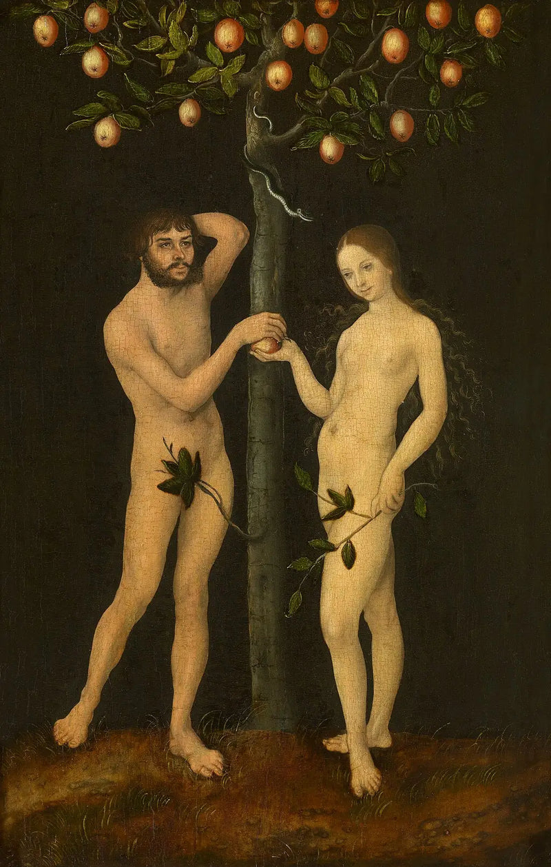 Adão e Eva - Lucas Cranach, o Velho
