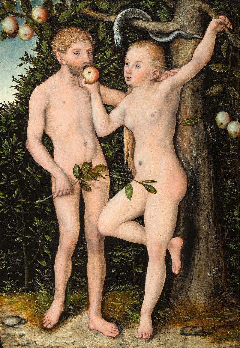 Adão e Eva - Lucas Cranach, o Velho
