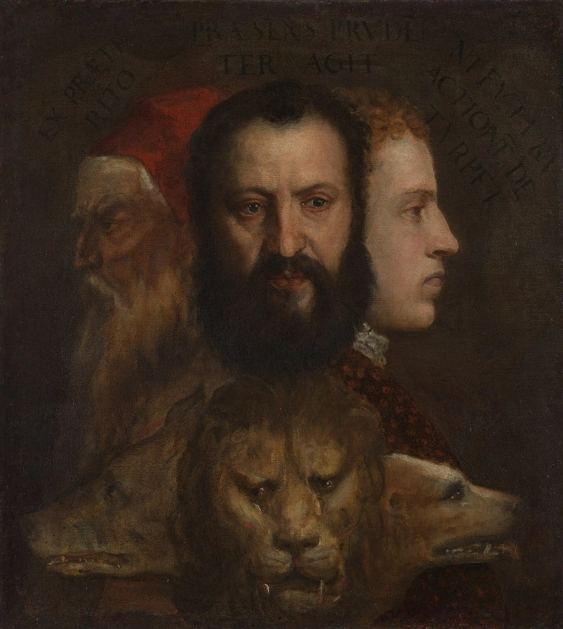 Allegoria do Tempo governado pela Prudência - Titian