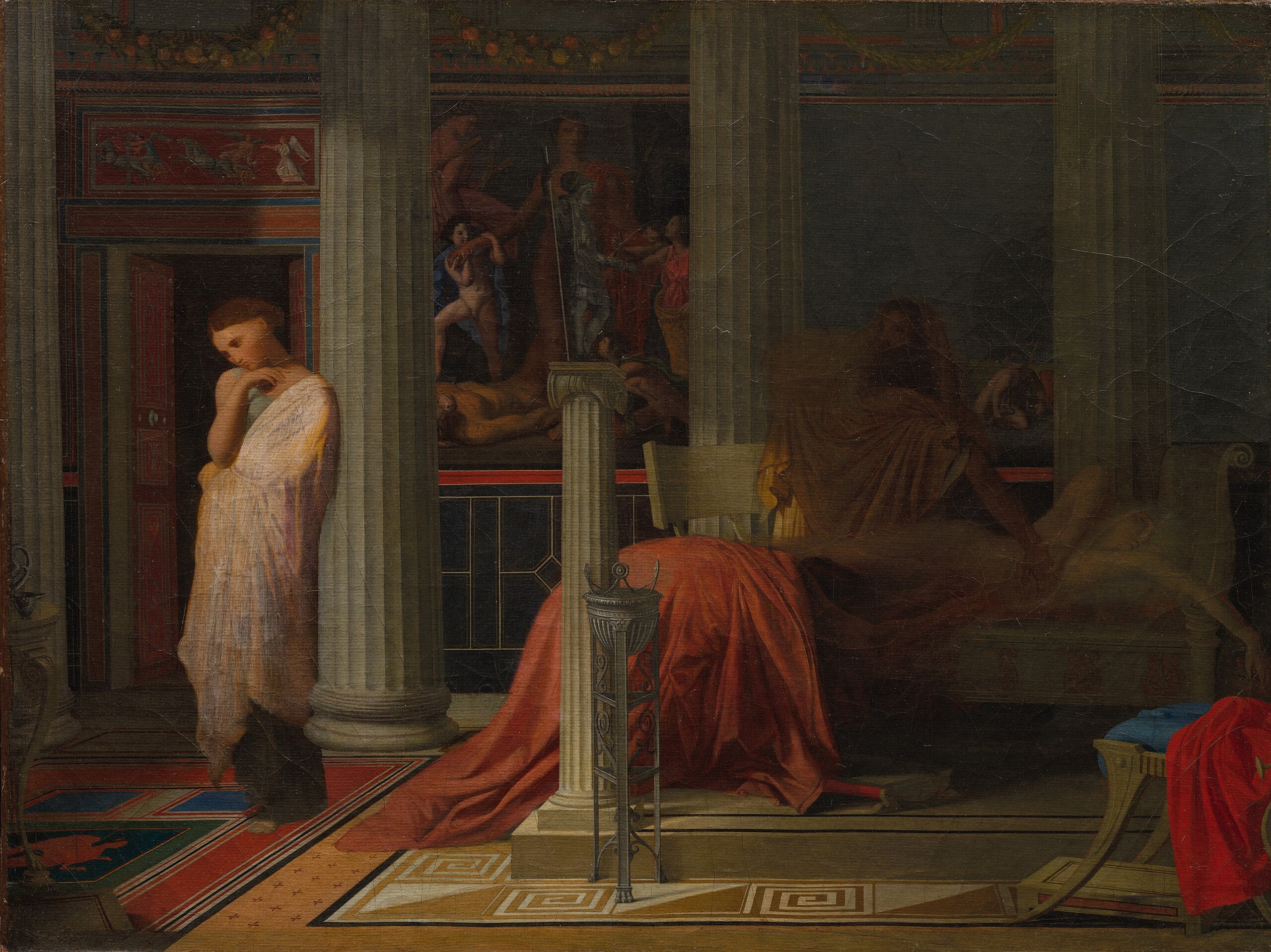 Antíoco e Estratonice - Jean-Auguste-Dominique Ingres
