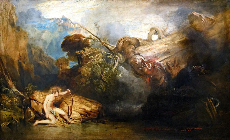 Apolo e a serpente - J. M. W. Turner