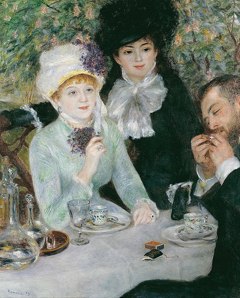 Depois do almoço - Pierre-Auguste Renoir